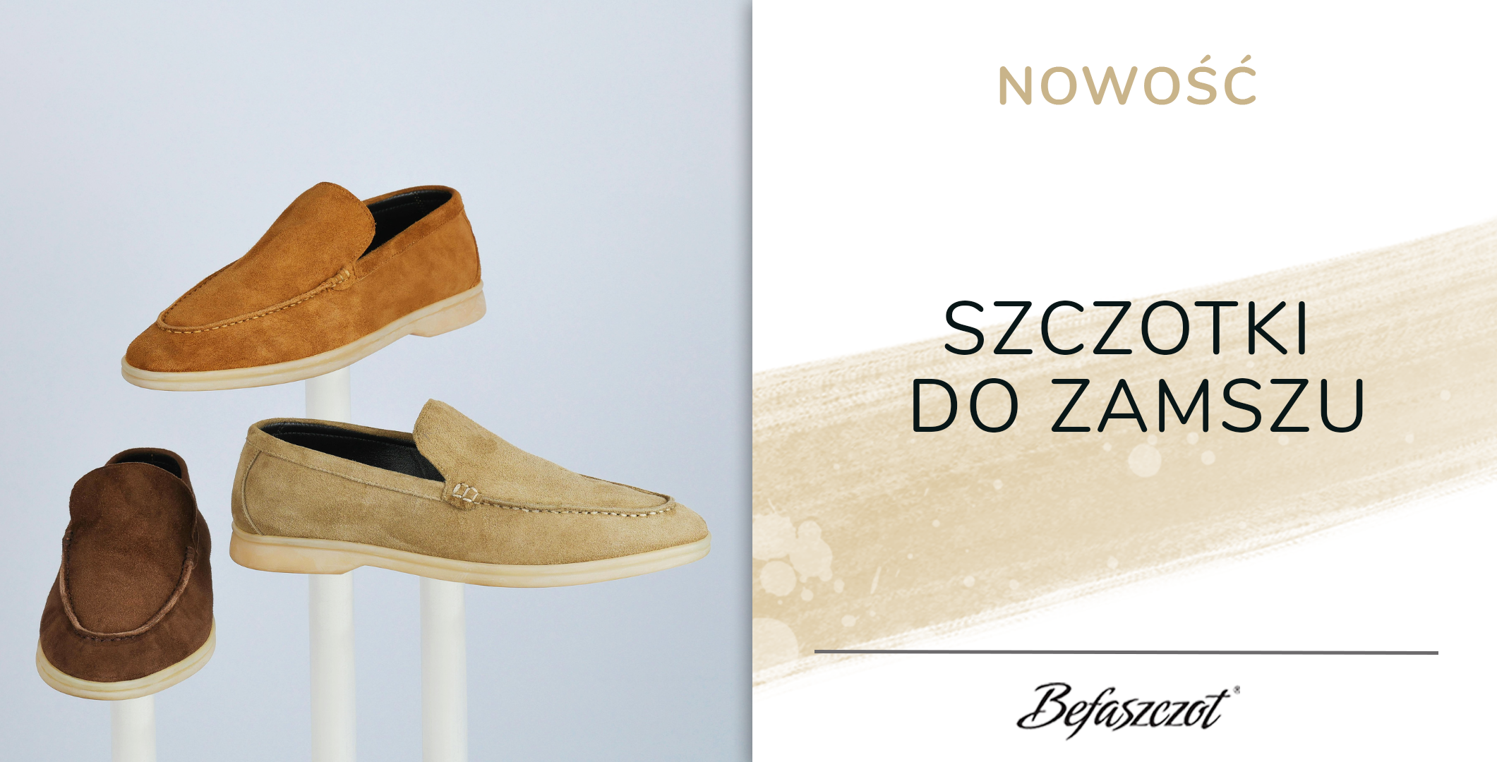 Szczotki do zamszu - Nowość w ofercie Befaszczot